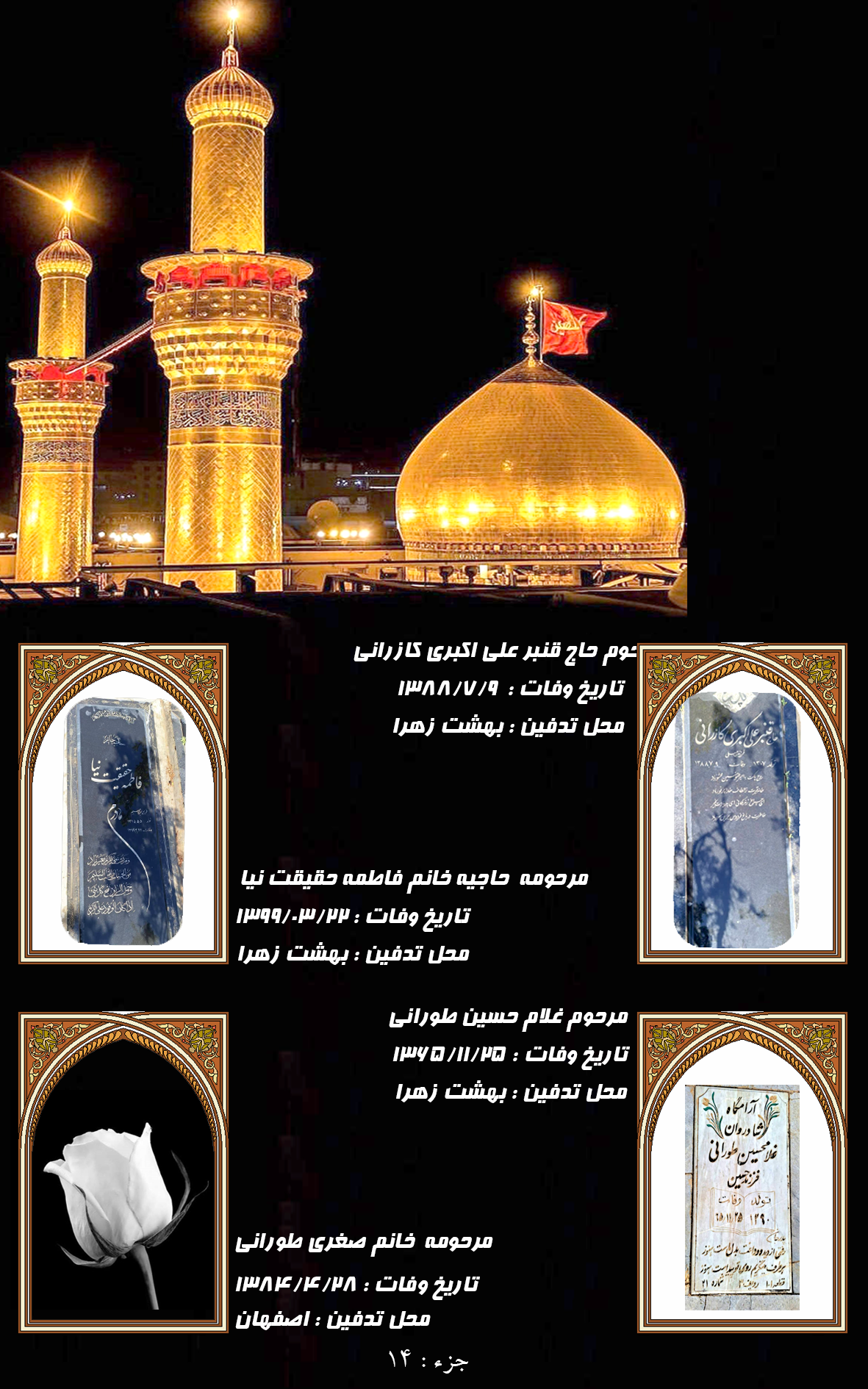 جزء 14 - خانم طورانی